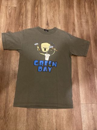 Green Day Nimrod T - Shirt M Medium Vintage 1997 Double Sided