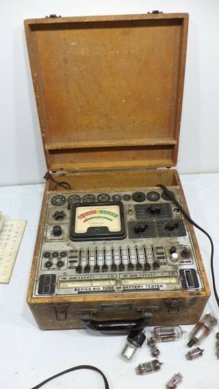 Vintage Precision Electron Tube Tester Model 612