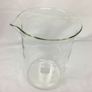 Vintage Pyrex Glass Beaker 4000ml No.  1000 Heavy Duty Pyrex Glass Heavy Duty
