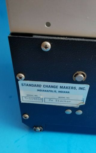 Standard Change Maker 2x Bill Stacker Money