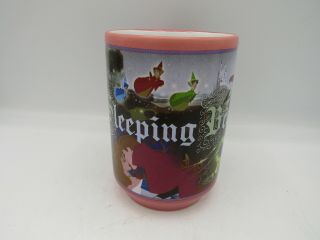 Disney Sleeping Beauty Mug Princess Aurora Full Cast Pink 16 Fl Oz Cup