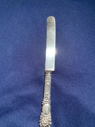 1 Trajan By Reed And Barton Sterling Silver True Dinner Knife