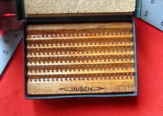 Busch & Co.  Tapered Jewelers ' Burs Vintage 140,  Quality 3
