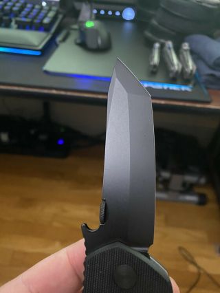 Emerson Knives Mini Roadhouse BT Knife Plain Edge Blade 3