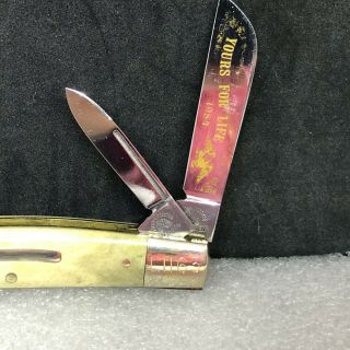1984 FIGHT ' N ROOSTER KNIFE 3.  75 