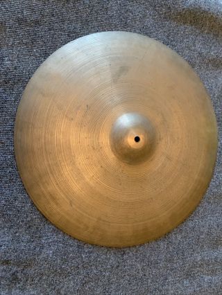 Vintage Zildjian Avedis Turkish Cymbal 20 " Usa