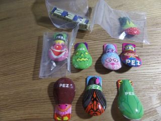 9 Pez Vintage Pez Clickers From Europe Hard To Find