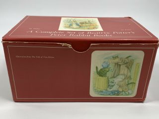 Vintage Beatrix Potter The Peter Rabbit Books 23 books Box Set 2