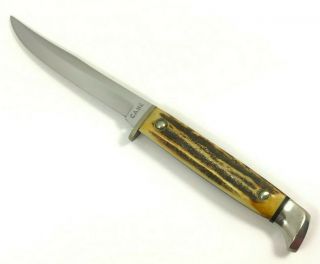 1940 - 65 Case Xx 6 " Fixed Blade Hunting Knife Stag 5015 - Sx