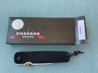Emerson Knives A - 100 Sfs (serrated) G - 10 Scales Full Size Knife