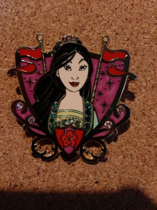 Princess Jeweled Crest - Mulan Disney Pin 99152
