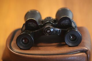Vintage Carl Zeiss Jena Turolem Binoculars 4 X 20