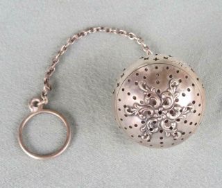 Watrous Sterling Silver Tea Ball Strainer Infuser