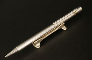 Cartier Vintage Must Silver Ballpoint Pen C26