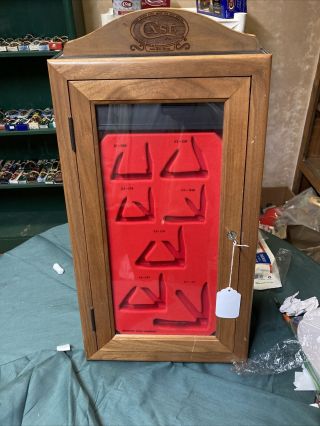 Case Xx Wooden Dealer Display Cabinet
