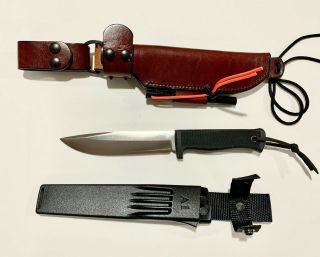 Fallkniven A1 Knife Laminate Vg - 10,  Patriot Custom Sheath Or Sharpen