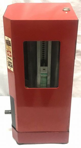 Vintage 1940 ' s Select - O - Vend 1 cent Gum & Candy Vending Machine with Key 5