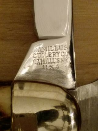 Camillus Cutlery Co.  2 - blade Folding Pocket Knife 2