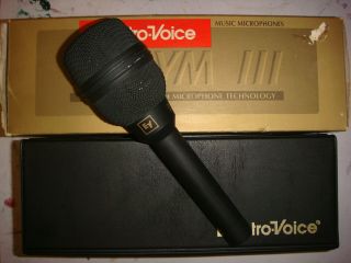 Vintage Ev Electro Voice Dynamic Supercardioid Mic Microphone N/d 857 B Dym Iii