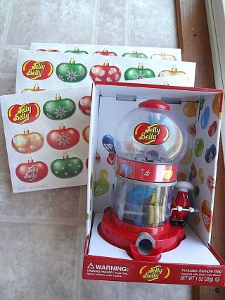 Jelly Belly Mr.  Jelly Bean Machine Dispenser & Extra