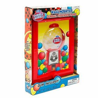 Dubble Bubble Wall Mounted Gumball Dispenser