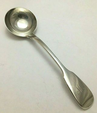 Antique Mary Chawner Sterling Silver Sauce Ladle 1837