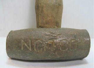Rare Vintage National Cash Register Co.  Ncr Co Brass Hammer Repair Tool