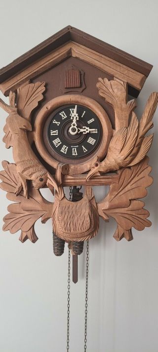 Vintage Coocoo Clock Made In Germany.