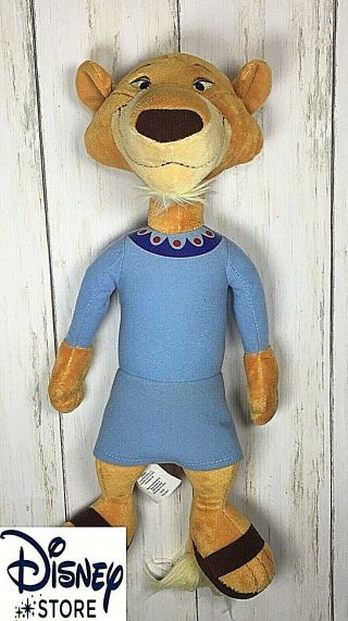 15 " Disney Store Prince John Plush Doll Toy From Robin Hood No Robe Or Crown
