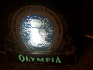 Vintage Olympia Beer Lighted Sign " It 