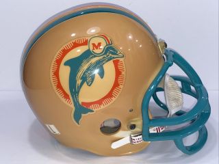 Vintage Miami Dolphins Dan Marino Autographed Riddell Football Helmet Barn Find