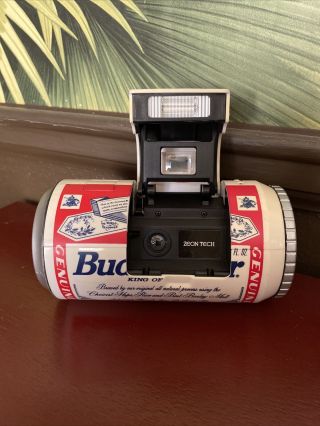 Budweiser Beer Can 35mm Film Camera Novelty Item Vintage