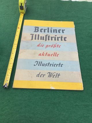 VINTAGE NEWSPAPER OF THE GERMAN OLYMPIC GAMES HELD IN BERLIN IN AUGUST 1936 2