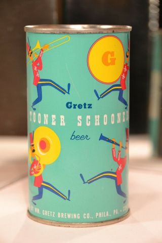 Gretz Tooner Schooner Beer Flat Top