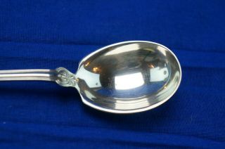 Tiffany Sterling Shell & Thread Sugar Spoon,  5 1/2 " - No Monogram