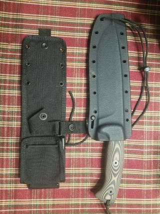 Esee Junglas 2 Tkc Scales With Choil