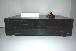 Vintage Jvc Xl - M401bk6 Compact Disc Player 6 Disc Automatic Changer 13423035