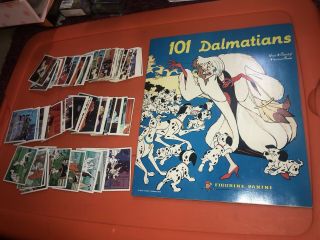Vtg Panini 1980s Disney 101 Dalmatians Sticker Album Book Complete