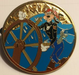 Disney Shopping Store Le 250 Pin Pirate Gold Coin Series Goofy