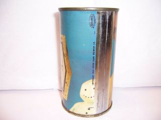 1955 Meister Brau Fiesta Happy Days Flat Top Beer Can Brewed in Chicago,  IL 2