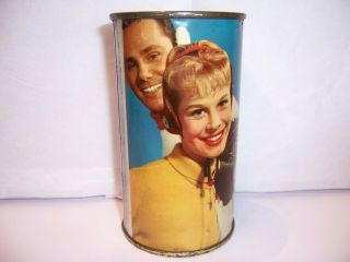 1955 Meister Brau Fiesta Happy Days Flat Top Beer Can Brewed in Chicago,  IL 3