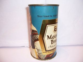 1955 Meister Brau Fiesta Happy Days Flat Top Beer Can Brewed in Chicago,  IL 4