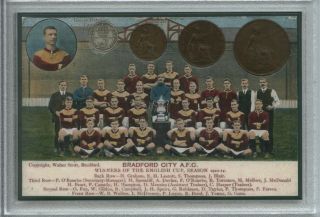 Bradford City Afc (the Bantams) Vintage Fa Cup Final Winners Coin Gift Set 1911