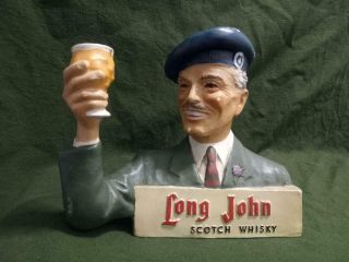 Long John Scotch Whisky Advertising Vintage Scotland Dram