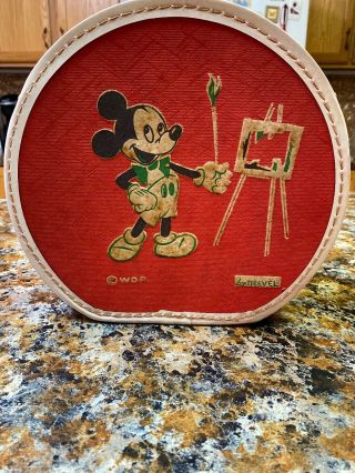 Vintage Mickey Mouse Travel Case Disney By Neevel