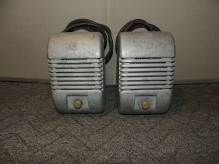 Vintage Rca Drive In Speakers Pair