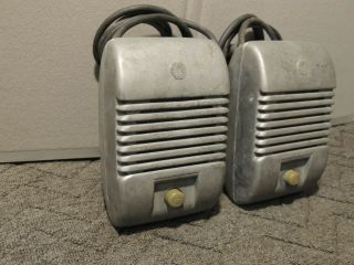 Vintage RCA Drive In Speakers Pair 2
