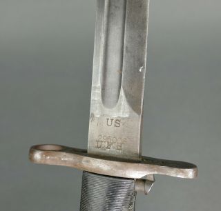 WWII US M1903 M1 Garand Rifle Bayonet Knife 1917 Rock Island UFH Bowie Point 3