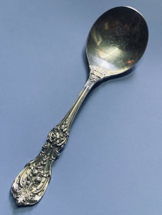 1 Reed And Barton Francis I Sterling Flatware Gumbo Soup Spoon 7 1/8 "