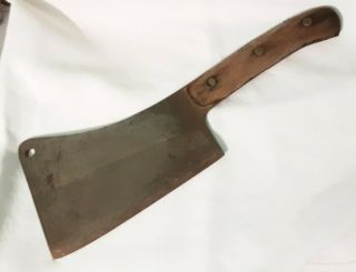 Vintage F.  Dick Made In Germany Butchers Shop Meat Clever Knife No 95 8 "